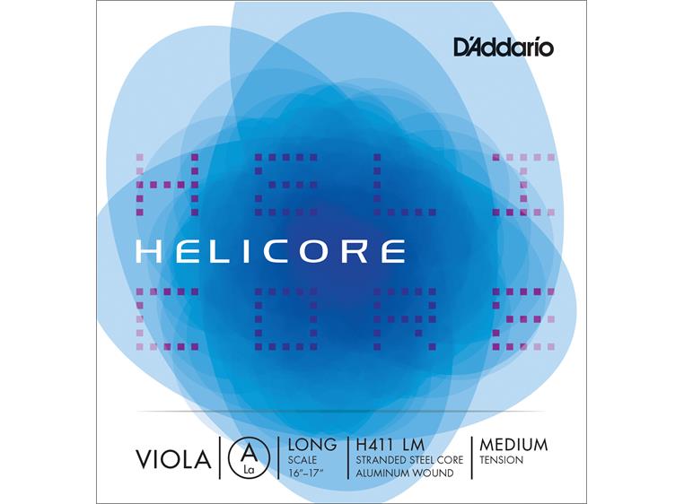D'Addario H411 LM Helicore viola A LONG MED